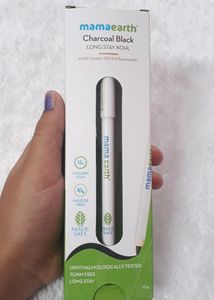 Mamaearth Long Stay Kohl Pencil, Kajal Black Water