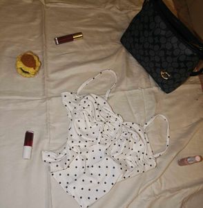 Cute Polka Dot Bikini Top