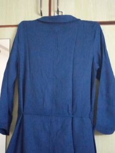 Global Desi Blue Button-Down