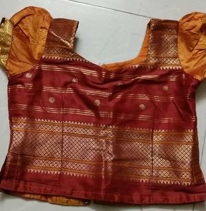 Indian Traditional Silk Skirt and Top Set