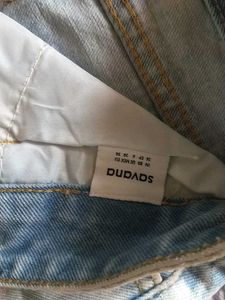 Distressed Denim Shorts