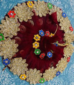 Laddu Gopal Fancy Net Dress Size 6,7,8 Only 1 Dres
