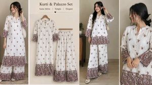 Kurta Palazo and Cord Set Fabric