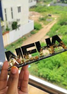Custom Resin Name Sign