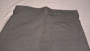 Marks &amp; Spencer brown micro check Casual Pants