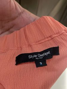 Peach Off-Shoulder Top