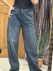 Dark Wash Wide Leg Jeans