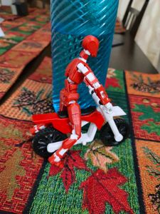 Action Figure Motorcycle Set