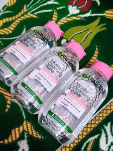 Pack of 3 Garnier Skin Naturals, Cleansing Water,
