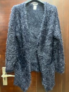 Zara Fuzzy Knit Cardigan