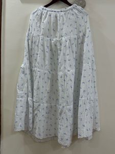 Floral White Maxi Dress