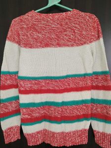 Striped Knit Sweater
