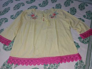Embroidered Tunic, Top, Kurta