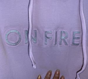 Purple cute hoodie