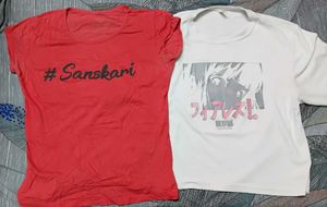 Set of two t shirts