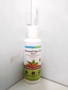 Free Mamaearth Almond Hair Oil