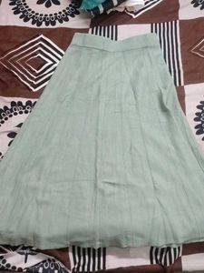 Flowy Mint Green Skirt