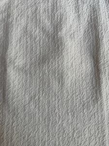 White Textured Sleeveless Top