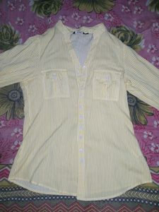 Zudio Trendy Strip Shirt, Fit Xs/S Both, Brand New