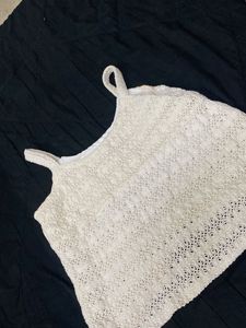 White Lace Cami &amp; Shorts Set