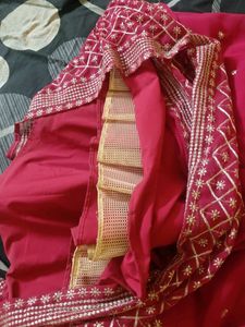 Stunning Pink Embroidered Lehenga Choli
