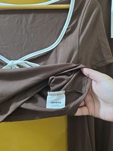 Chic Brown Co-ord Set