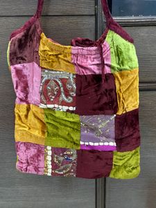 Patchwork Shoulder Bag
