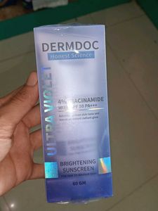 DERMDOC Ultra Violet Brightening Sunscreen SPF 50