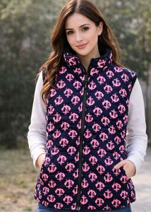 Anchor Print buffer jacket for women