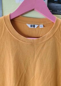 UNIQLO U Oversized T-Shirt Mustard