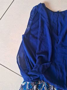 Sparkling Blue Party Dress