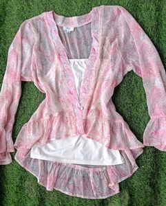 🌷Printed Shrug🌷