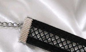 Black Lace Choker Necklace