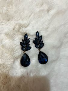 Blue Stone Earring Set - combo