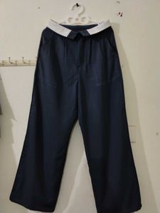 Wide Leg Korean Trousers