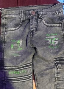 Cool Graphic Denim Jeans
