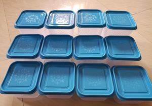 Plastic Storage Jar and Container  Square Containe
