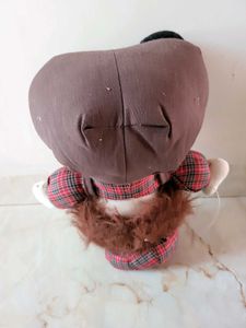 Vintage Plush Boy Doll