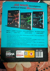 JEE Mains Physics, Chemistry, Math's PYQ