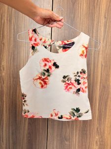 Chic Floral &amp; Silky Teal Tops