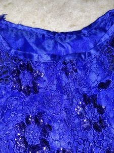 Blue Lace Lehenga Choli