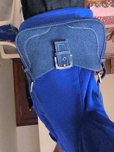 Stylish Denim Hobo Bag