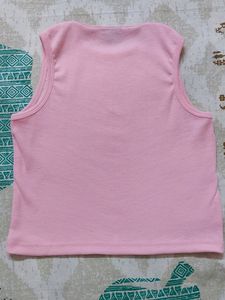 🦋 Butterfly Pink Crop Top