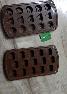2 Silicon Chocolate mould