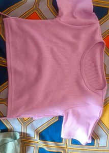 Lilac Wrap Style Top