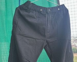 Classic Black Casual Trousers