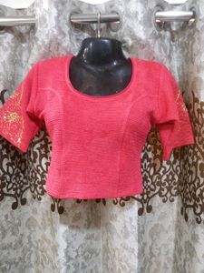 Designer Golden Embroidery New Fancy Stretchable