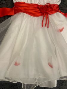 Imported White Party Dress