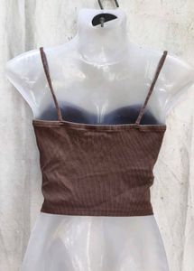 light brown top