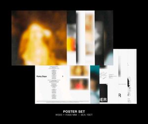 BTS V Layover Vinyl Posters
